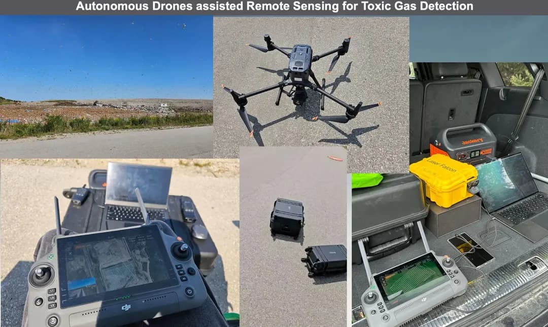 Ground Scan for Harmful Gasses
